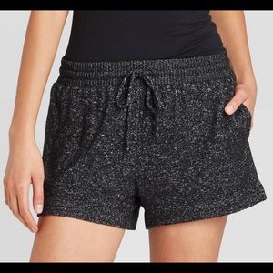 Perfectly Cozy Shorts - Star’s Above - Charcoal XL